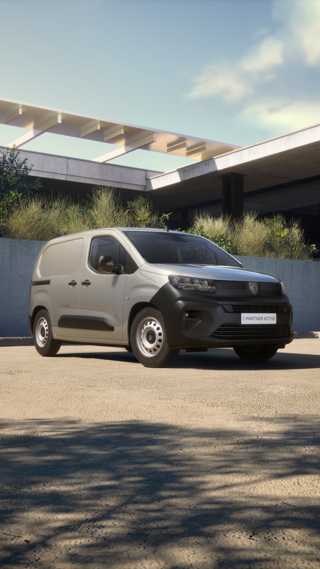 Neuer PEUGEOT Partner Active Frontansicht