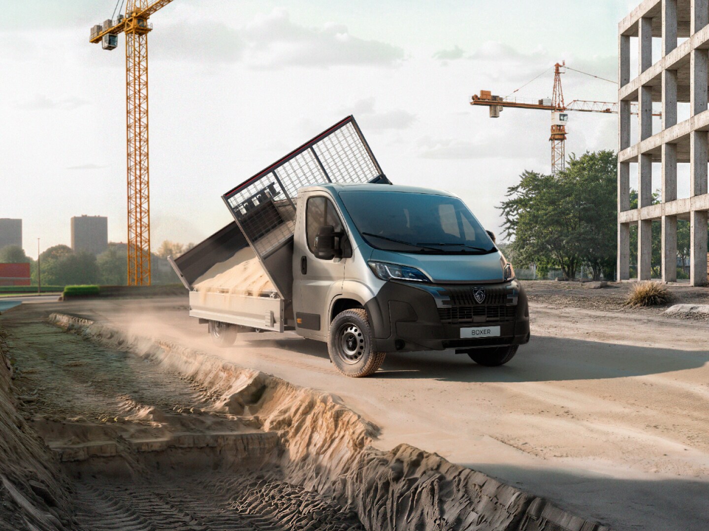 PEUGEOT Boxer 3-Seiten Kipper